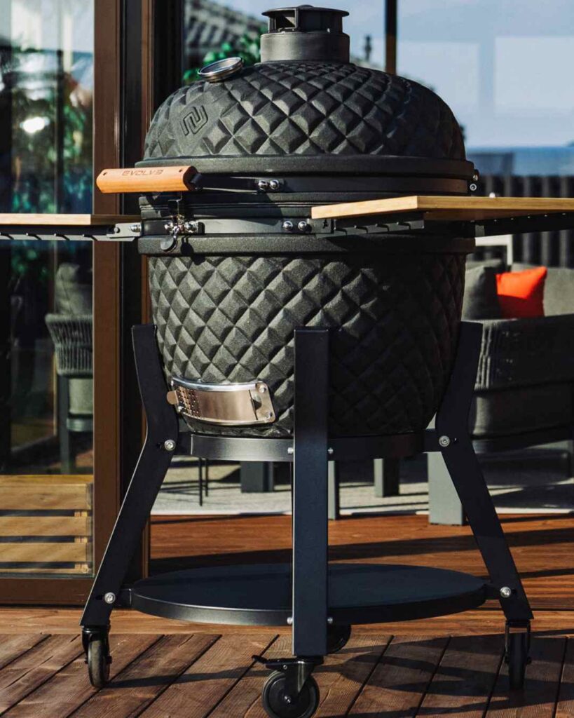 Serie Evolve Ultra: mesitas «The Beast» de bambú + carrito premium