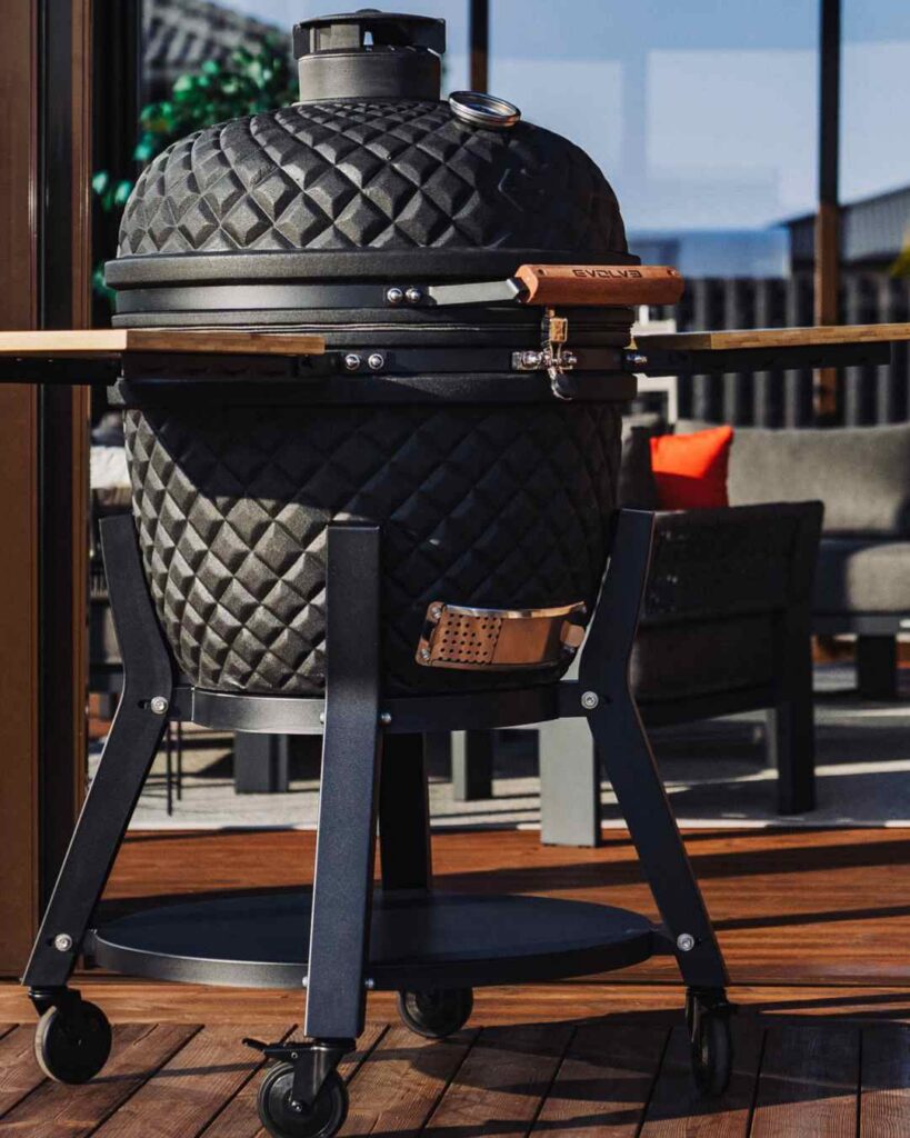 Serie Evolve Ultra: mesitas «The Beast» de bambú + carrito premium