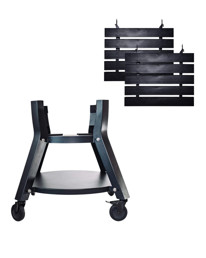 Evolve Premium Cart With Wheels + PLASTIC SHELVES