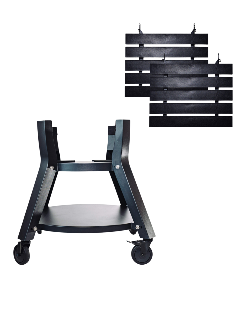 Evolve Premium Cart With Wheels + PLASTIC SHELVES